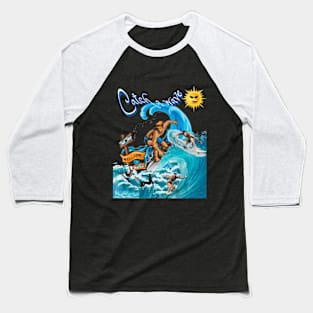 Catch A Wave Baseball T-Shirt